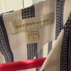 Monteau Los Angeles Striped Top